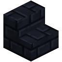 Black Quartz Brick Stairs
