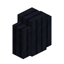 Black Quartz Pillar Wall