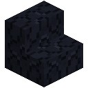 Chiseled Black Quartz Stairs