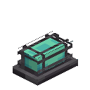 Cyan Industrial Lamp