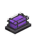 Purple Industrial Lamp