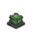 Small Green Industrial Lamp