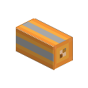 Orange ME Covered Cable