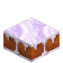 Frosted Gingerbread Brick Slab