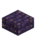 Gilded Sourcestone: Small Bricks Slab