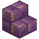 Smooth Gilded Sourcestone: Large Bricks Stairs