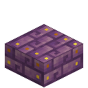 Smooth Gilded Sourcestone: Small Bricks Slab
