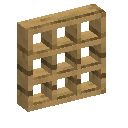 Oak Poppet Shelf