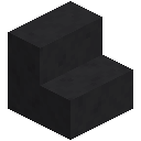 Smooth Black Sandstone Stairs