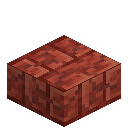 Cracked Red Rock Brick Slab