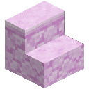 Pink Sandstone Stairs
