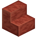 Polished Red Rock Stairs