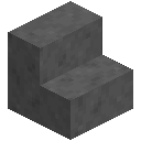 Smooth Black Sandstone Stairs
