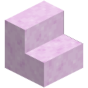 Smooth Pink Sandstone Stairs