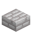 White Dacite Brick Slab