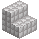 White Dacite Tile Stairs