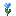 Glimmering Light Blue Flower