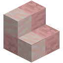 Rosy Talc Brick Stairs