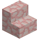 Cobbled Rosy Talc Stairs