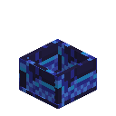 Blue Glazed Hopper Botany Pot