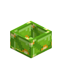 Lime Glazed Hopper Botany Pot