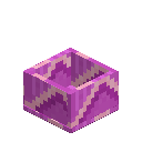 Magenta Glazed Hopper Botany Pot
