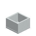 White Hopper Botany Pot