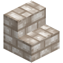 Dacite Brick Stairs