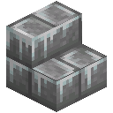 Frosted Stone Brick Stairs