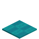 Blocky Cyan Carpet