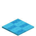 Blocky Light Blue Carpet