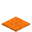 Bundled Orange Carpet