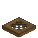 Checkered Spruce Trapdoor