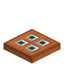 Classic Windowed Acacia Trapdoor