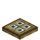 Classic Windowed Oak Trapdoor