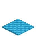 Cross Haired Light Blue Carpet
