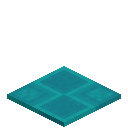 Cubed Cyan Carpet