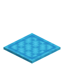 Harsh Quilted Light Blue Carpet