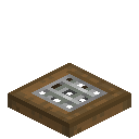 Iron Barred Spruce Trapdoor