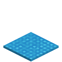 Knitted Light Blue Carpet