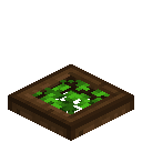 Leafy Dark Oak Trapdoor