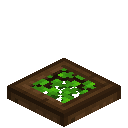Overgrown Dark Oak Trapdoor
