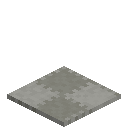 Patched Light Gray Carpet