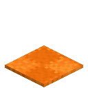 Patched Orange Carpet