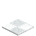 Patched White Carpet