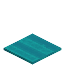 Rectangle Cyan Carpet