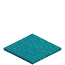 Scaled Cyan Carpet