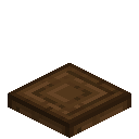 Solid Dark Oak Trapdoor