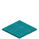 Stringed Cyan Carpet