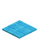 Stringed Light Blue Carpet